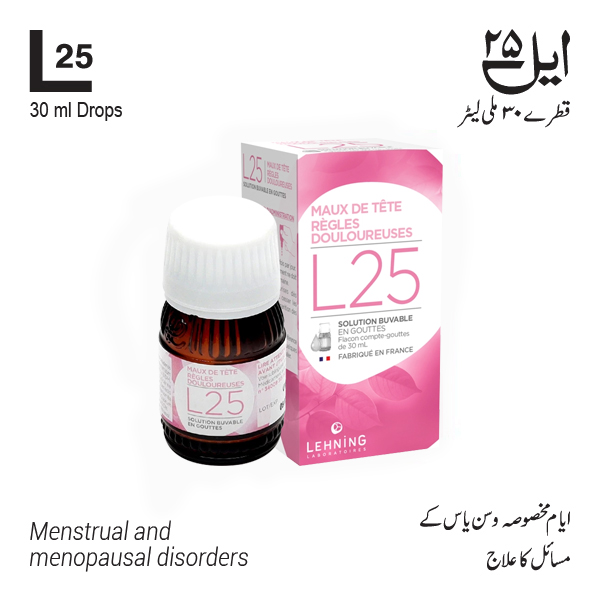 L25 (Menstrual and menopausal disorders)