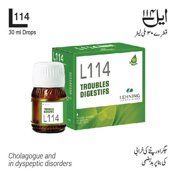 L114 (Nausea and indigestion)